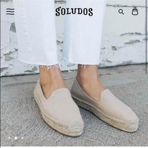 Soludos Canvas Smoking Slipper